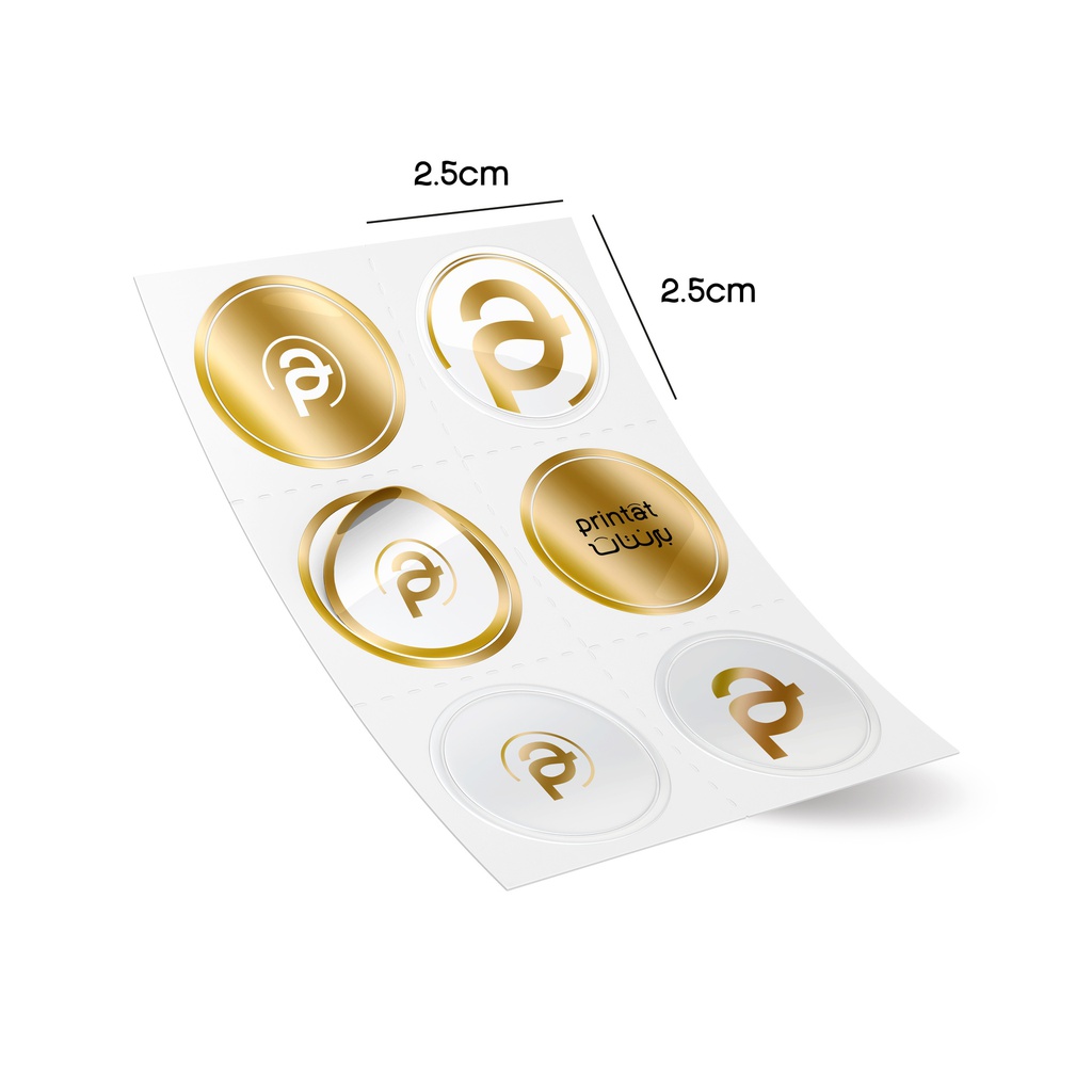 Product Label Sticker