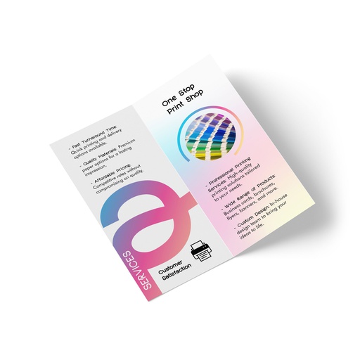 [1010] Brochure Bi - Fold