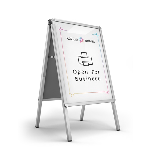 [1008] ستاند ألومنيوم A2 للإعلانات