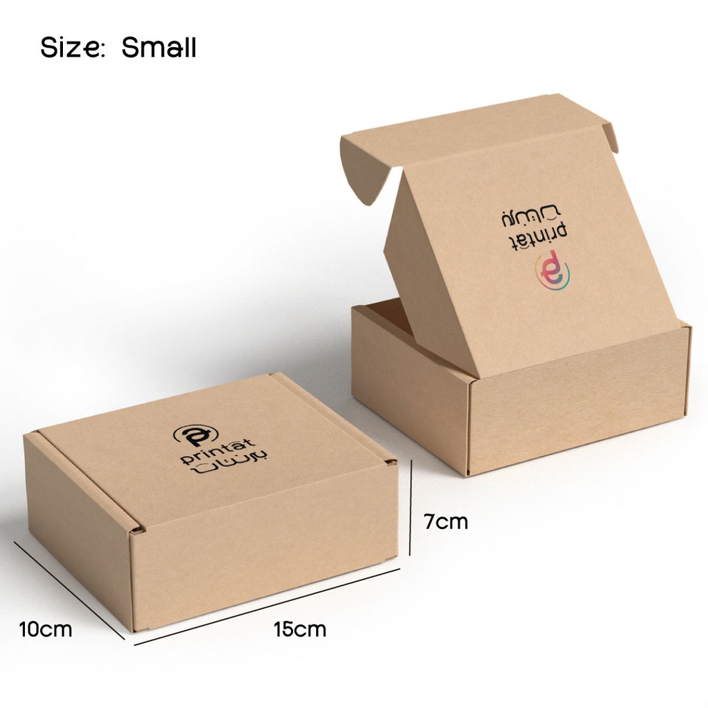 صندوق كرتوني مخصص