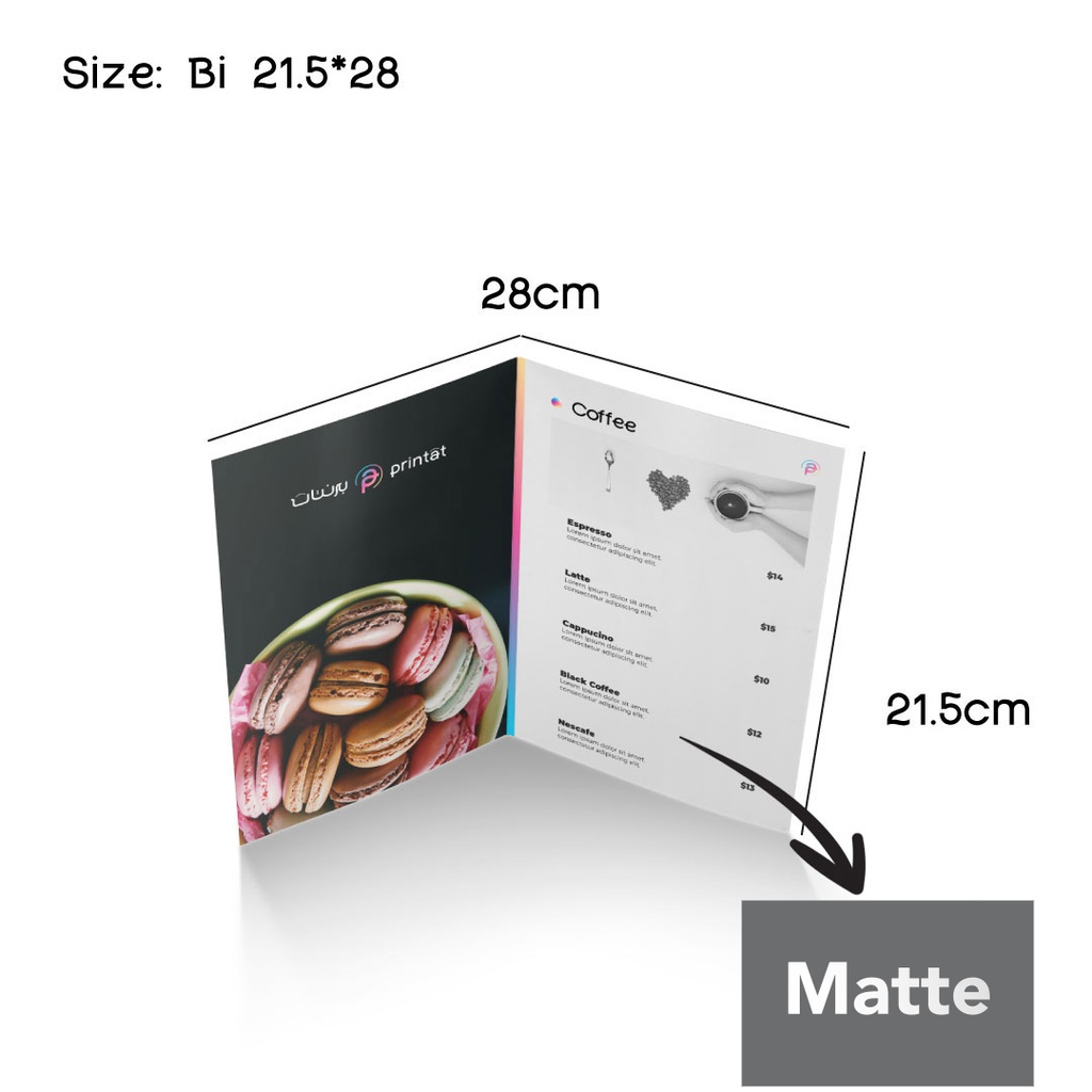 Menu BI- Fold
