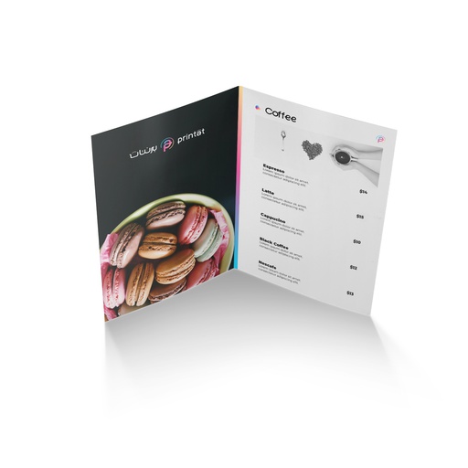 [1039] Menu BI- Fold