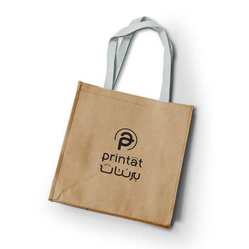 [1038] Medium Jute Tote Bag